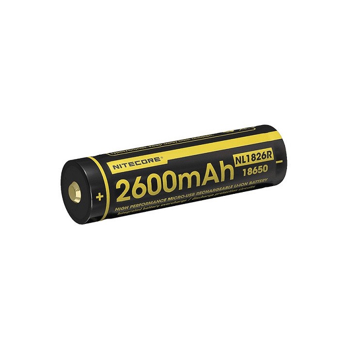 Accu Nitecore 2600mAh - 18650