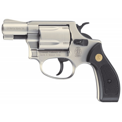 Revolver S&W Chiefs Special chromé - 9mm R - Umarex