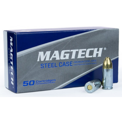 Magtech Acier 9x19 - FMJ - 124grs - (x50)