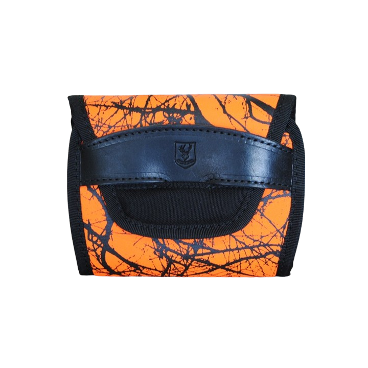 Cartouchière cuir + cordura fluo 10 balles - Riserva