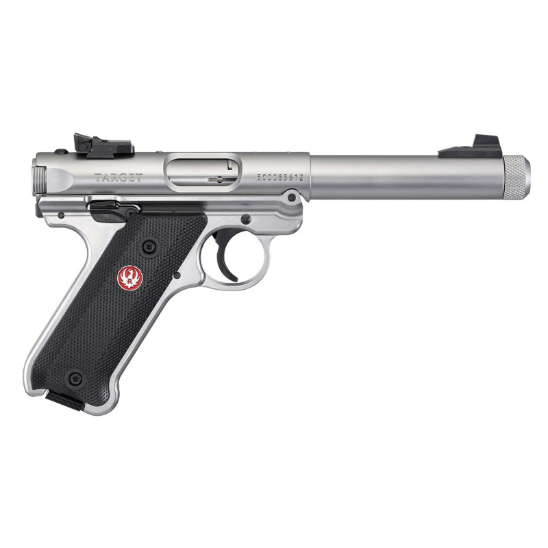 Ruger MK4 Target Inox 5" 1/2 - Bull Fileté 22LR