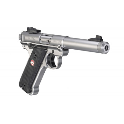 Ruger MK4 Target Inox 5" 1/2 - Bull Fileté 22LR