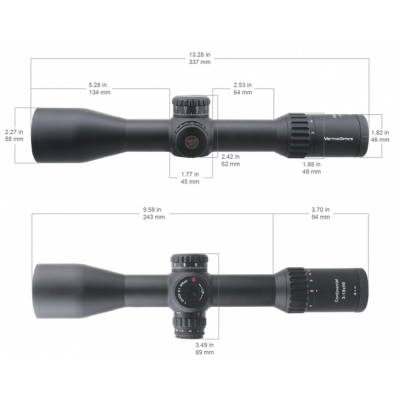 VectorOptics Continental 3-18x50 FFP - VCT - 34mm