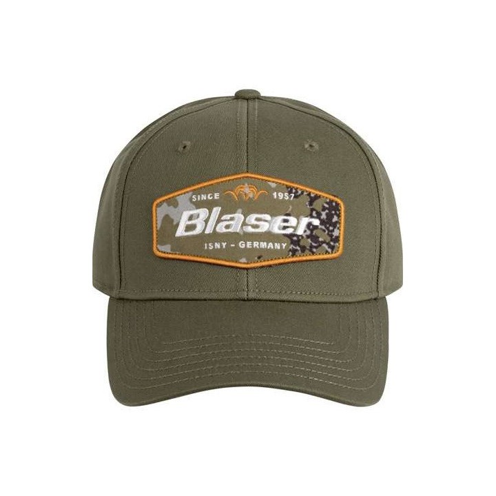 Casquette Badge kaki BLASER