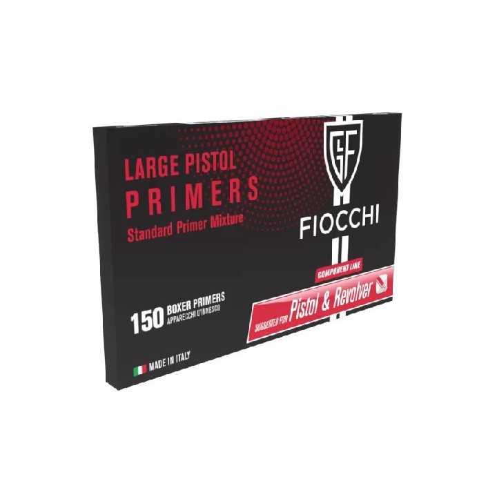 Amorces Fiocchi large pistol - (x1.500)