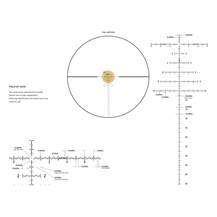 Leupold Mark 4HD 6-24x52 M5C3 - FFP - PR2-MIL