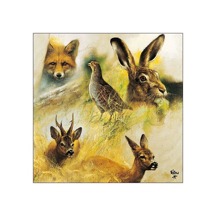 Serviettes en papier  32 x 32cm