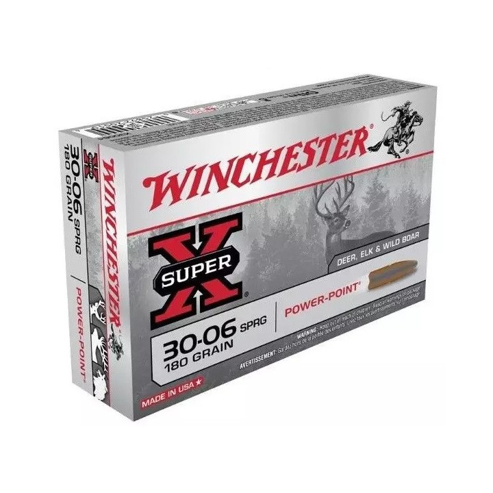 Winchester - 30.06 Sprg - Power Point - 11,7g/180grs - (x20)