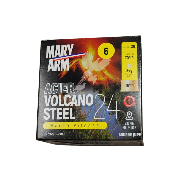 Mary-Arm Volcano Acier 24 - 6 - cal.20/70 - (x25)