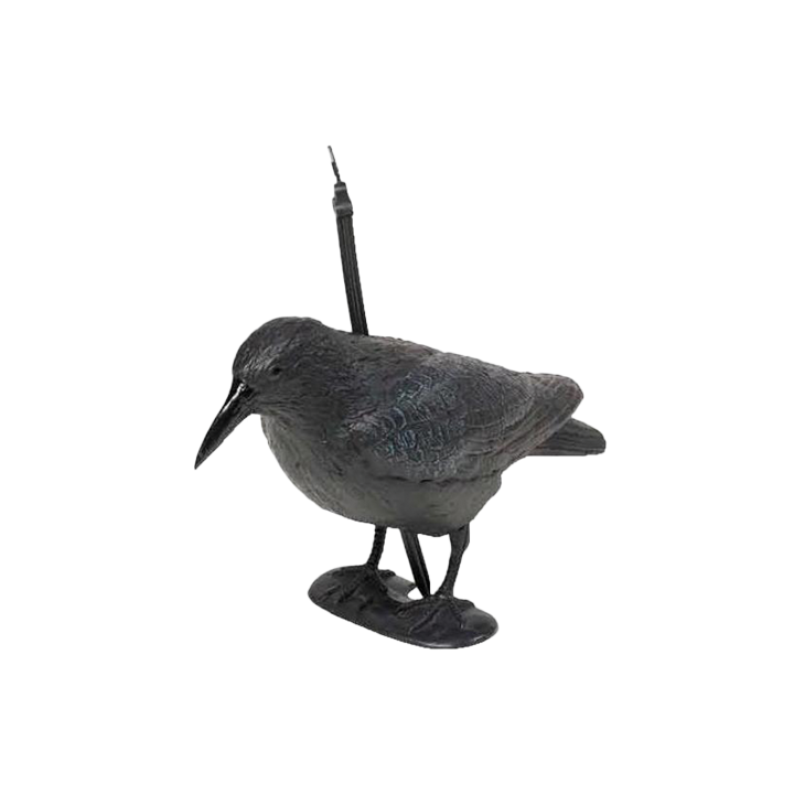Appelant corneille peinte - 38cm