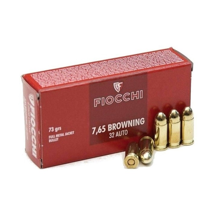 Fiocchi 32ACP - FMJ - 73grs (x50)
