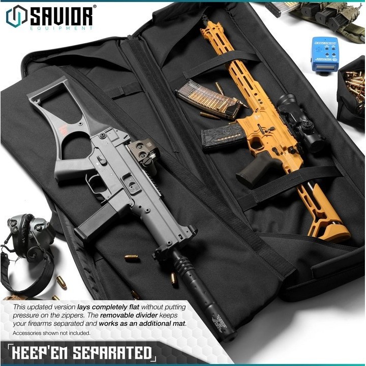 Savior American Classic 42" Double Rifle - Black