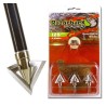 Lames de chasse Razorback - 4 lames - 125 grains