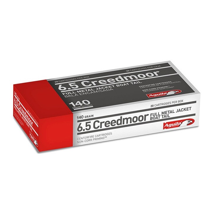 Aguila 6.5 Creedmoor FMJBT - 140Gr - (x20)