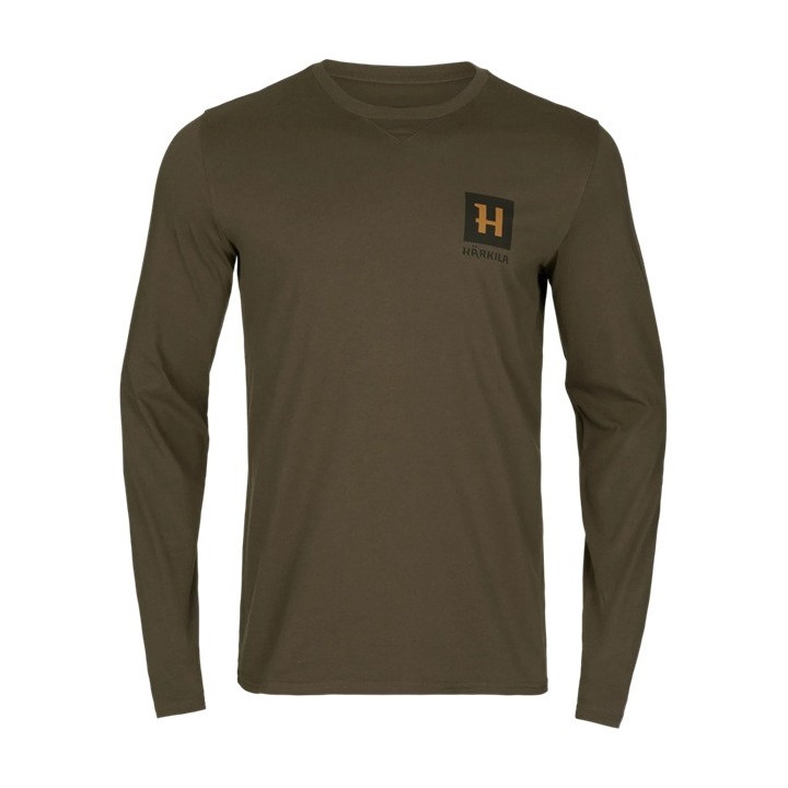 Tee-shirt Gorm vert HÄRKILA ML