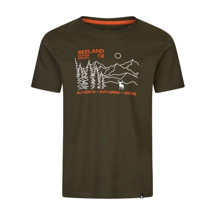 Tee-shirt Paysage vert SEELAND