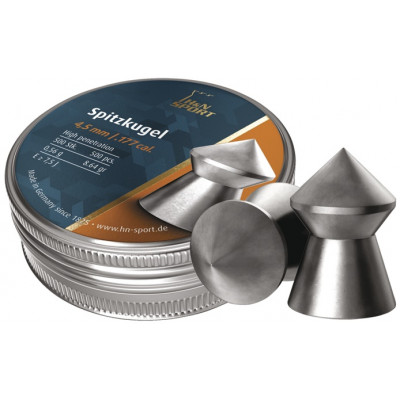 Plomb HN Spitzkugel 4,5mm - (x500)