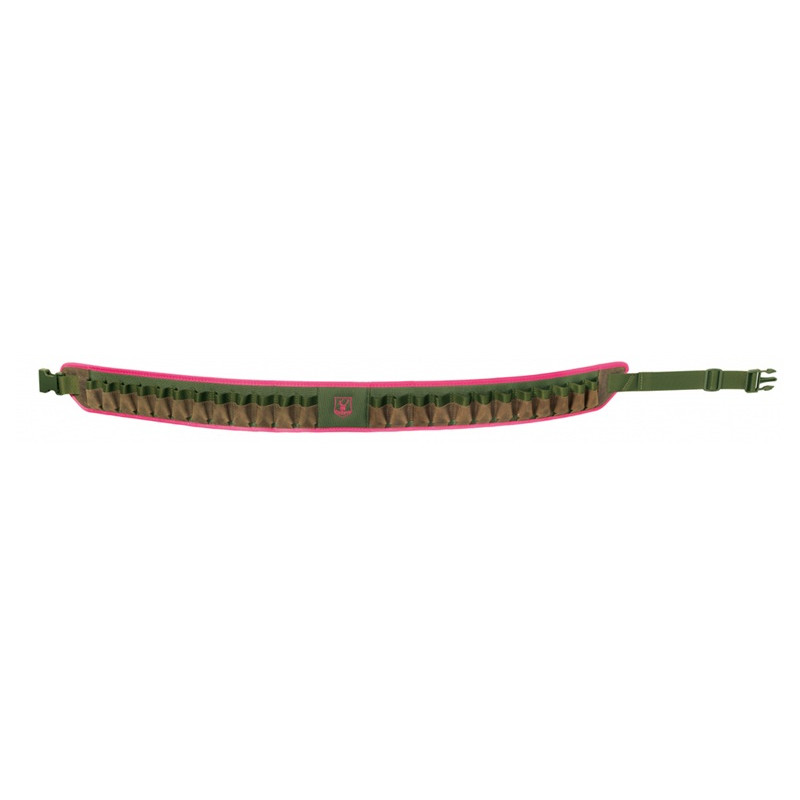 Cartouchière cal.12 (x14cart.) cordura contour rose - Riserva