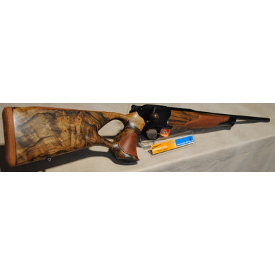 Blaser R8 Vintage insert cuir - embout ébène - détente plaqué or