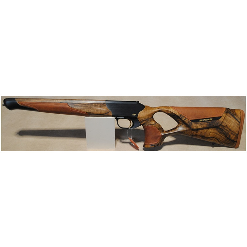 Blaser Carcasse R8 Vintage insert cuir - embout ébène - détente plaqué or
