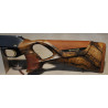 Blaser Carcasse R8 Vintage insert cuir - embout ébène - détente plaqué or