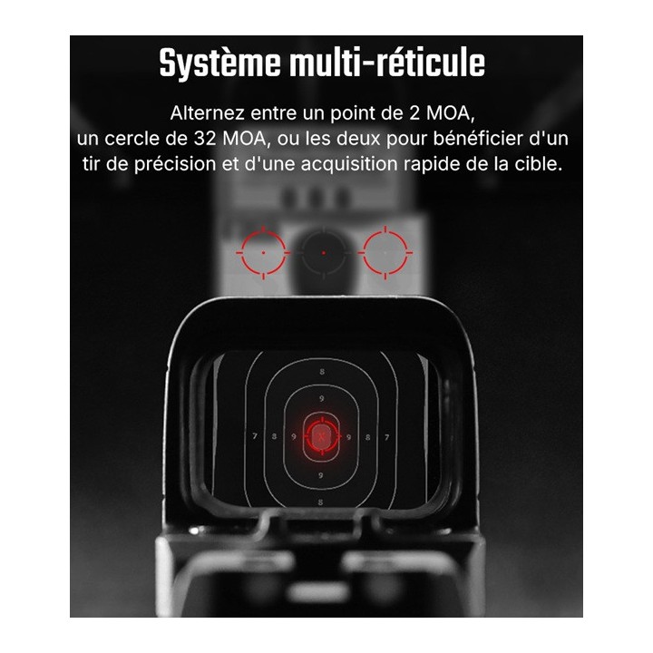 Olight Osight SE Rouge - Circle dot -RMSc