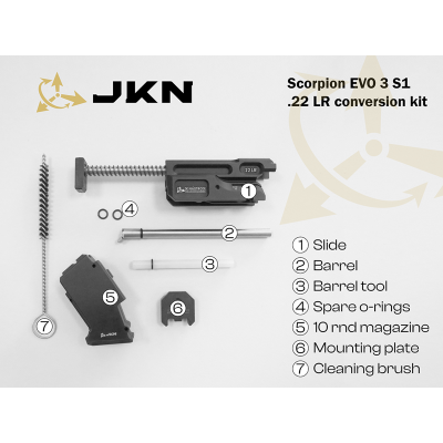 CZ - Conversion JKN Scorpion Evo 3 S1 - 22LR