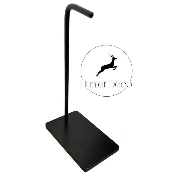 Piédestal trophée chevreuil en acier