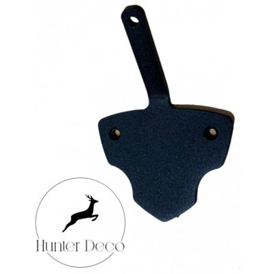 Support crâne chamois acier