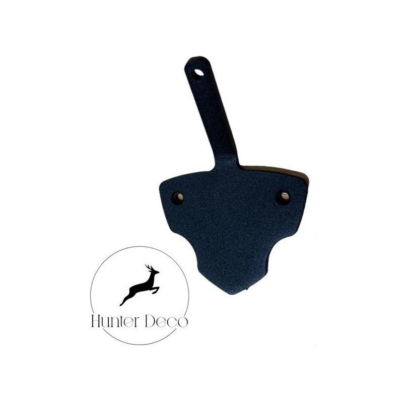 Support crâne chamois acier