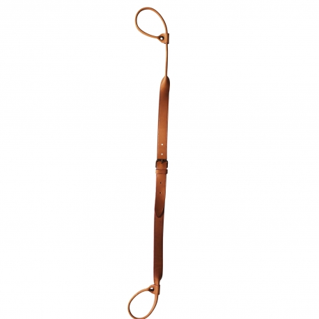 Bretelle lasso cuir réglable_chasse_armurerie-steflo