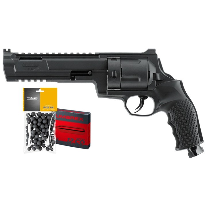 Pack défense umarex T4E HDR 16joules cal.68 + 100 billes + 5 capsules CO² - Umarex