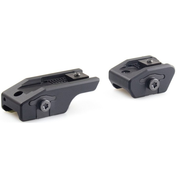 Montage Innomount fixe déport 25mm - rail 21mm - hauteur 8mm - rail SR