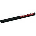 Guidon fibre optique - rouge - Ruby
