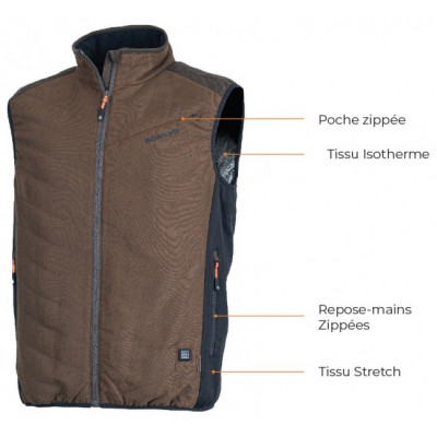 Gilet chauffant Prestige SOMLYS