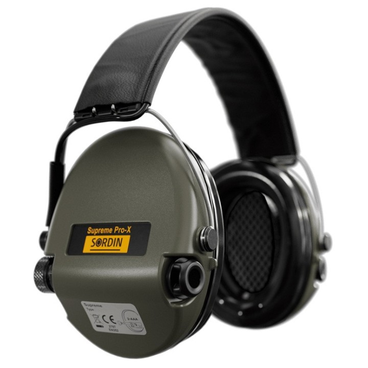 Sordin Casque Supreme Pro X Kaki Gel