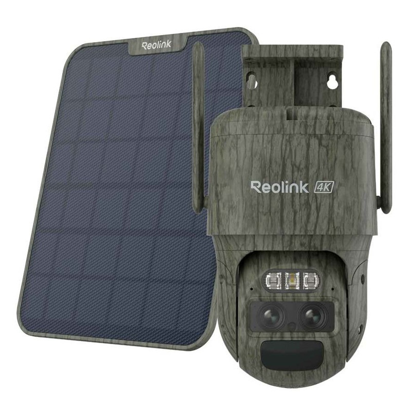 Piège photo Reolink - G770 - camo + panneau solaire