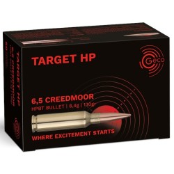 Geco 6,5 Creedmoor Target 8,4g/130grs - HPBT - (x50)
