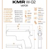 KMR W-02 Vapor 4.5'' OR SR - 9x19