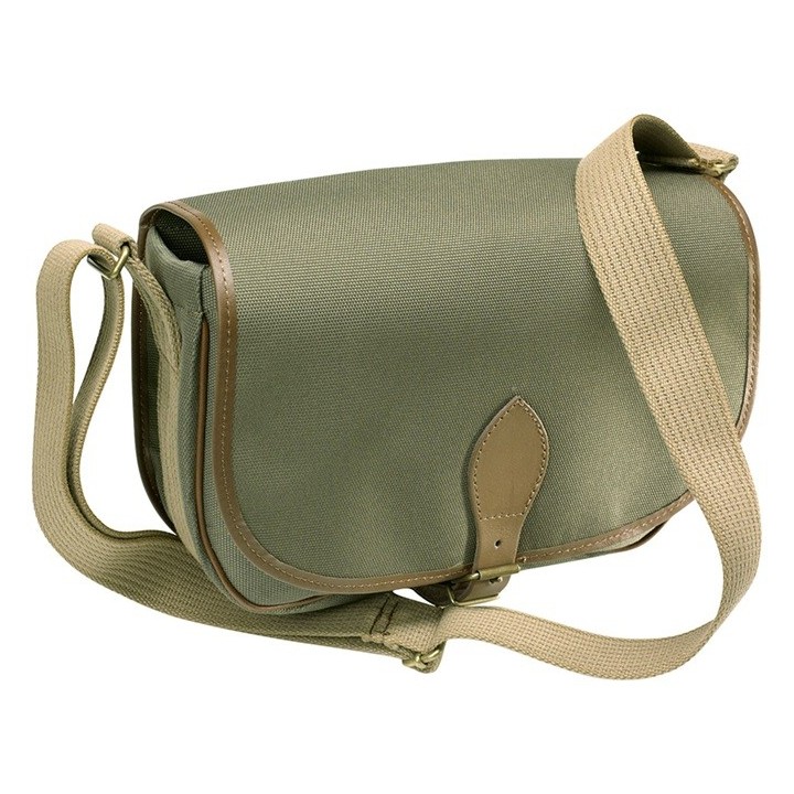 Sac à cartouches toile et cuir - Barretau