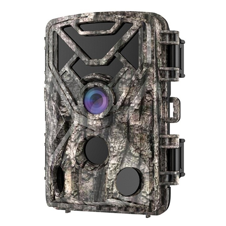 Piège photo Pisteurs Chasse camo - 136x83x55mm - Wifi + supp fixation