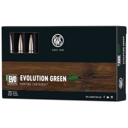 RWS 9,3x62 - Evo Green - 11,9g/184grs - (x20)