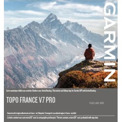 Carte topographie GPS V7 Pro - France + DOM/TOM - Garmin
