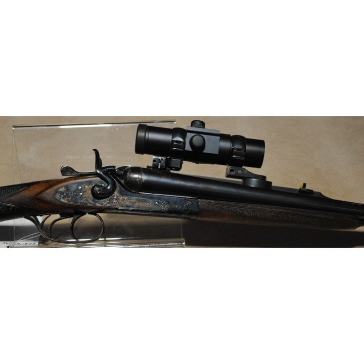 Artisan Stéphanois Express juxtapose à chien extérieur avec point rouge - 8x57JRS