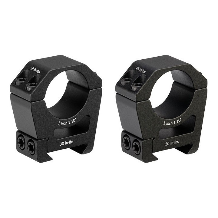 Vortex Colliers Haut Dia. 25,4mm Sport