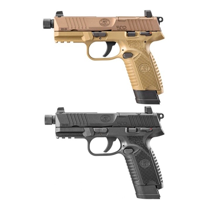FN Herstal 502 Tactical FDE Tan ou Black - 22LR