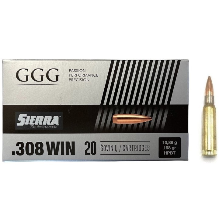 GGG 308W HPBT - 168grs