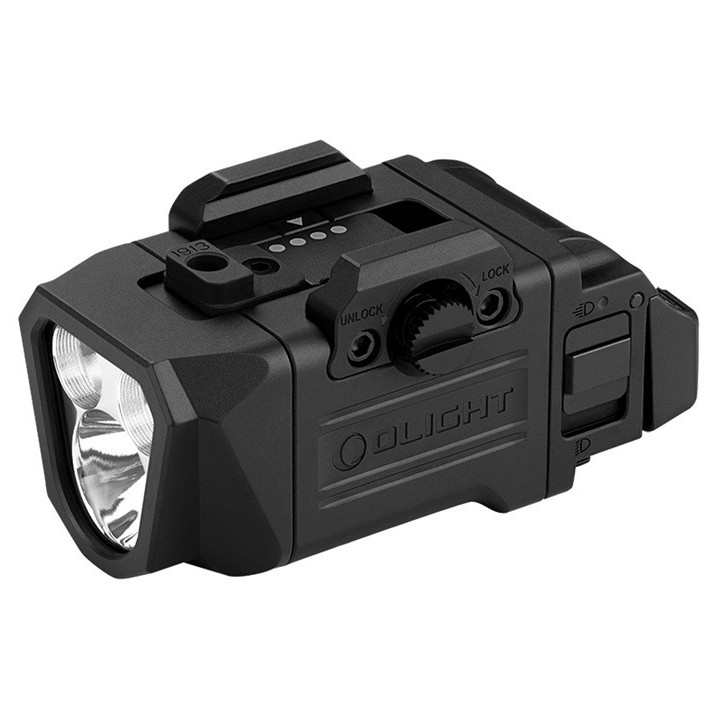 Olight Lampe PLX - Noire - 1200 lumens - picatinny