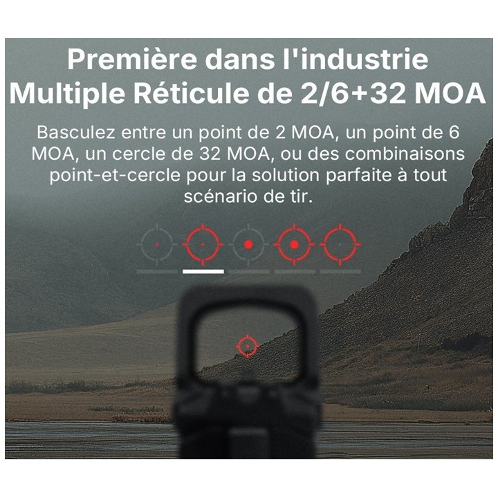 Olight Osight XR Rouge - Multi dot - RMR