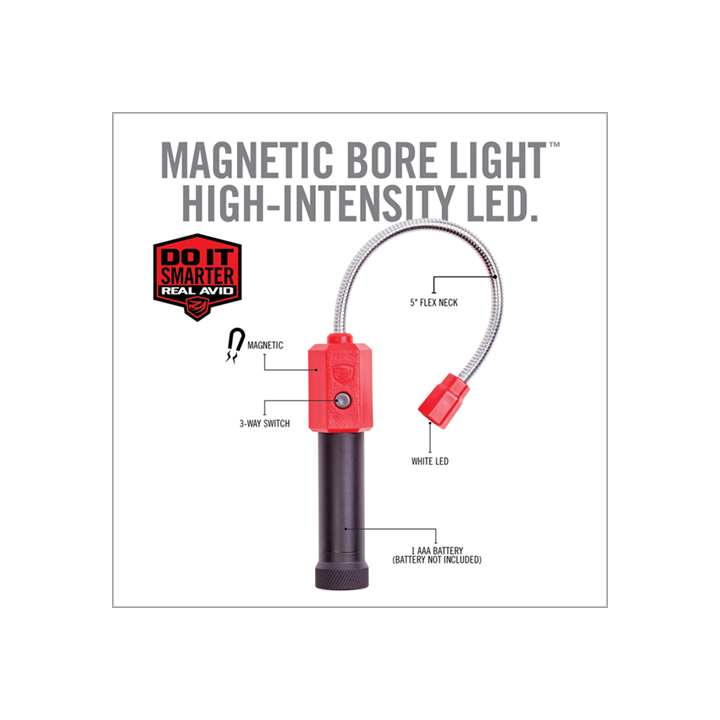 Real Avid - Lampe flexible magnétique inspection